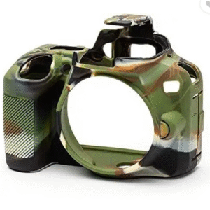 D5200 Camera silicone protective rubber body cover for Nikon D5200 Camera Camera Bag  (Camouflage)